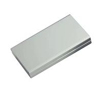 Lorxilar Portasigarette Slim Portasigarette in Metallo Leggero Extra Sottile Porta Sigarette per 18 Sigarette,One Size,Silver