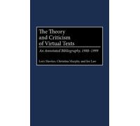 Lory Hawkes Joe Law Christi The Theory and Criticism of Virt (Copertina rigida)