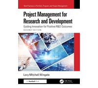 Lory Mitchell Wingat Project Management for Research and Developmen (Tascabile)