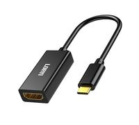 Loryi Adattatore da USB-C a HDMI, convertitore HDMI 4K a 60Hz a USB C, ad alta velocità, USB C (Thunderbolt 3/4), compatibile con iPhone 15 Pro/Max, Galaxy S23, MacBook Pro/Air, iPad, iMac, XPS e