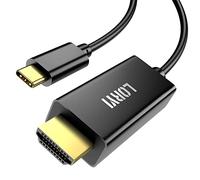 Loryi Cavo da USB C a HDMI 4K a 60Hz, cavo da USB tipo C a HDMI per casa e ufficio, 1,8 m, per Thunderbolt 3/4, MacBook Pro 2021, iPad Pro 2021, Galaxy S22/21, Dell XPS 13 e altri (modalità DP Alt