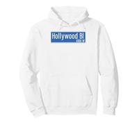 Los An Street Signs Hollywood Bl per Uomini e Donne Felpa con Cappuccio