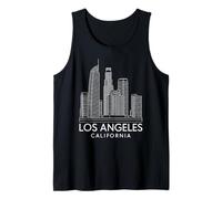 Los Angeles, architettura, Orizzonte, Città, grattacieli, edifici Canotta