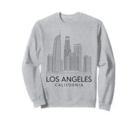 Los Angeles, architettura, Orizzonte, Città, grattacieli, edifici Felpa