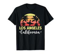 Los Angeles California Paradiso terrestre LA Vintage Maglietta