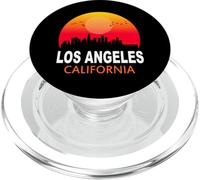 Los Angeles California State USA Vintage Sunset Retro City PopSockets PopGrip per MagSafe