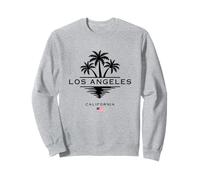 Los Angeles California USA Bandiera americana Palme Felpa