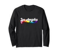 Los Angeles gay pride arcobaleno diritti gruppo marcia QUEER ALLY Maglia a Manica