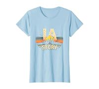 Los Angeles, la, Storia, Orizzonte Stellato, Paesaggio Urbano Maglietta, Donna, Celeste, S