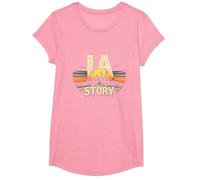 Los Angeles, la, Storia, Orizzonte Stellato, Paesaggio Urbano Maglietta, Ragazze, Rosa, L