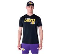 Los Angeles Lakers New Era NBA Essentials - Maglietta Nera