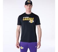 Los Angeles Lakers New Era NBA Essentials - Maglietta Nera