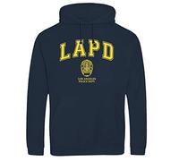 Los Angeles Navy CSI CIS Law & Order Department Police FBI LAPD Felpa con cappuccio XXL