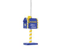 Los Angeles Rams Albero di Natale Vacanza Ornamento - Cassetta Postale Lettere A