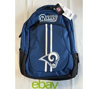 Los Angeles Rams Logo Azione Zaino Scuola Borsa Retro Pack Palestra Viaggio New