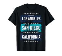 Los Angeles San Diego California Maglietta