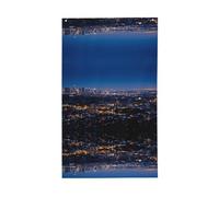 Los Angeles Skyline Leggero, cadente e facile da installare, la bandiera è adatta sia per uso interno che esterno.