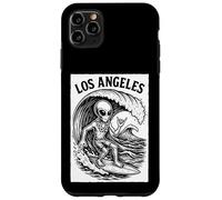 Los Angeles Surfing Divertente Alien Surfer UFO Beach Surf Custodia per iPhone 11 Pro Max