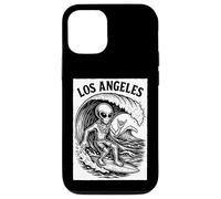 Los Angeles Surfing Divertente Alien Surfer UFO Beach Surf Custodia per iPhone 12/12 Pro