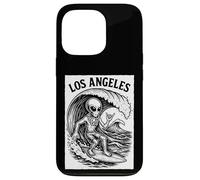 Los Angeles Surfing Divertente Alien Surfer UFO Beach Surf Custodia per iPhone 13 Pro