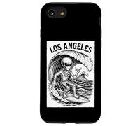Los Angeles Surfing Divertente Alien Surfer UFO Beach Surf Custodia per iPhone SE (2020) / 7/8