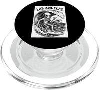 Los Angeles Surfing Divertente Alien Surfer UFO Beach Surf PopSockets PopGrip per MagSafe