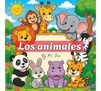 Los animales: Simple and cute animal coloring book