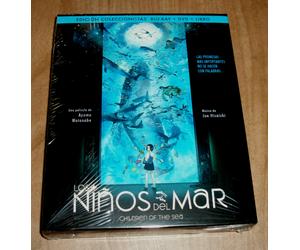 Los Bambini Del Mare Edizione Collezzionista Blu-Ray+ DVD+ Libro Anime (Mai) R2