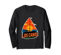Los Cabos, Messico, Tramonto, Oceano, Paesaggio, Dentro, Uno, Barca a Vela Maglia a Manica