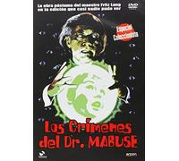 Los Crímenes Del Dr. Mabuse --- IMPORT ZONE 2 ---
