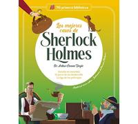 Los mejores casos de Sherlock Holmes: Libro infantil con juegos y actividades extra | Estudio en escarlata / El perro de los Baskerville / La liga de ... para niños y niñas | Para primeros lectores.