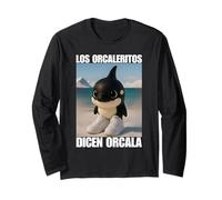 Los Orcaleritos Dicen Orcala - Meme Brainrot Italiano Maglia a Manica