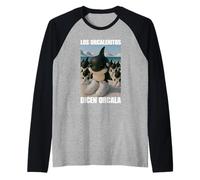Los Orcaleritos Dicen Orcala - Meme Brainrot Italiano Maglia con Maniche Raglan