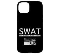 Los Suenos Police SWAT Ready Or Not For Action Tactical Game Custodia per iPhone 15 Plus