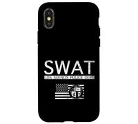 Los Suenos Police SWAT Ready Or Not For Action Tactical Game Custodia per iPhone X/XS