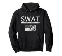 Los Suenos Police SWAT Ready Or Not For Action Tactical Game Felpa con Cappuccio