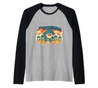 Los Tralaleritos Divertente Italiano Brainrot Meme Umorismo Maglia con Maniche Raglan