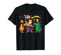 Los Tres Reyes Magos Tre Magi Re Natale Maglietta