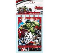 Los Vengadores Avengers Marvel Quaderno A7 con Gomma Elastica