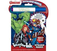 Los Vengadores. Rotulador mágico: Libro de colorear y actividades con rotulador mágico