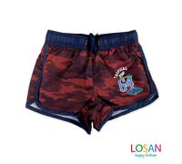 Losan - Costume fantasia mimetica rosso Junior - 7A