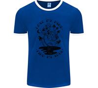 Lose La Mia Mente Divertente Funghi Magici Droga Uomo Ringer T-Shirt FotL