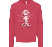 Lose La Mia Mente Magic Mushrooms LSD Trippy Uomo Sweatshirt Jumper