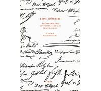 «Lose Wörter». Dizionario minimo di tedesco per filosofi