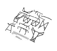 Losi Gabbia Set Completo, Nero: LMT Mega, LOS241054