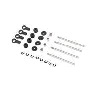 LOSI Kit di ricostruzione albero ammortizzatore (2): Mini LMT