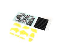 Losi Parti in plastica gialle con set decals Promoto-MX Promoto-SM - LOS260003