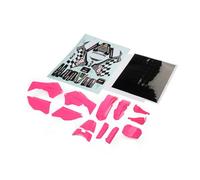Losi Parti in plastica rosa con set decals Promoto-MX Promoto-SM - LOS-2302