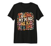 Losing My Mind One Kid At A Time Caos genitoriale Maglietta Premium