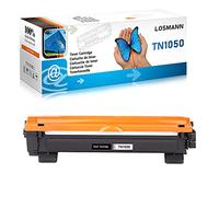 LOSMANN 1x toner nero compatibile per Brother TN1050 TN-1050 per Brother DCP-1510 1510E 1512 1512A 1512E 1601 1610W 1612 1612W 1616NW HL-1110 1110E 1110R HL-1110R Serie HL-1112 1112A HL-1112 Series